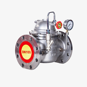 Vanne de contrôle hydraulique en acier inoxydable pour l'industrie, 300X, à fermeture lente et silencieuse, pour système d'eau - Product Image 2