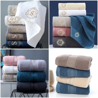 Ensemble de serviettes d'hôtel avec logo personnalisé, ensemble de serviettes pour le visage et les mains, serviettes de bain en coton