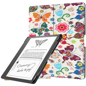 Etui personnalisé pour liseuse électronique E-ink Etui imprimé en couleur pour Amazon Kindle Scrible Etui pliable Covers