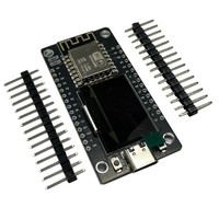 Placa de Desarrollo Zp ESP8266 V3 SMT con Pantalla OLED de 0.96 Pulgadas, Módulo WiFi CH340 ESP-12F, USB para IDE Micropython