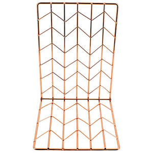Commercio all'ingrosso Decorativo Set Di 2 del Metallo In Oro Rosa Filo Libro si conclude Supporta per Scaffali di <span class=keywords><strong>Libri</strong></span> - Product Image 1