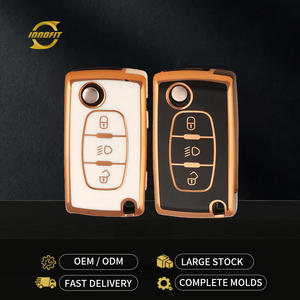 Innofit PUE3 Haute Qualité Fournisseur Clé De Voiture Cas TPU Pour <span class=keywords><strong>Peugeot</strong></span> <span class=keywords><strong>308</strong></span> 307 301 207 408 508 Auto Clef <span class=keywords><strong>Protection</strong></span> - Product Image 1