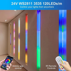 Tuya Wifi 10Mm 360 Độ IP67 Ws2811 3535 Ứng Dụng Điều Khiển Vòng Neon Pixel <span class=keywords><strong>LED</strong></span> Strip Ánh Sáng - Product Image 5