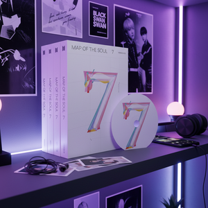BTS MAP of SOUL 7 Set Completo de 4 Versiones Álbum Kpop CD Deluxe Libro de Fotos Concepto Black Swan Éxito Mundial en Listas 2020 - Product Image 3