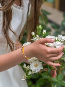 Pulsera cruzada de la amistad de 2 piezas, pulsera trenzada de cuerda negra, abalorio cruzado, pulseras de pareja a juego hechas a mano ajustables - Product Image 3