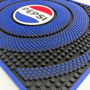 Printed Silicone PVC Pub Mat Rubber <b>Beer</b> Spill Pad Bar Runner Drip Tray Non Slip Service Mat Table Pad <b>Coaster</b> for Cafes - Product Image 5