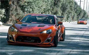 Kit de Carrocería Estilo Rocket Bunny para <span class=keywords><strong>GT86</strong></span> 2013-2015, Alerón Delantero, Difusor Trasero, Faldones Laterales, Nuevo - Product Image 2