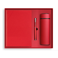 Ensemble de carnets en cuir PU A5 imprimés UV, promotionnels, pour entreprises, luxueux, modernes, économiques, multi-occasions, pour le bureau