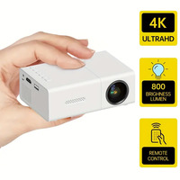 Proyector al por mayor soporte 1080P Lcd pequeño proyector portátil Home Theate Mini proyector