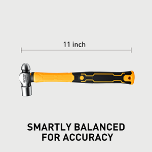 GSFixtop TPR Handle 8oz 16oz 32oz Ball <strong>Pin</strong> Mallet <strong>Hammer</strong> High Quality Brass Ball Peen <strong>Hammer</strong> Industrial Machining Custom <strong>Hammer</strong> - Product Image 2