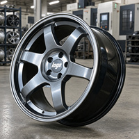 Jantes forgées RAYS TE37 en alliage argenté 16-22 pouces 5x112 5x114.3 pour BMW M2 M3 M4 Lexus ES350 F Sport Mercedes Benz Classe C