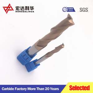 Foret hélicoïdal à 2 cannelures en carbure de tungstène massif - Product Image 4