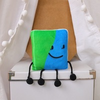 Livres périphériques d'animation Crayons Jouets en peluche BFDIA personnalisé jouet en peluche animé puzzle glaçon Flamme jouet en peluche pour enfants cadeau