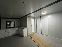 Maison conteneur extensible 20 pieds de conception traditionnelle, modulaire et préfabriquée, avec chambre, salle de bain, salon, salle à manger, pour hôpital et hôtel