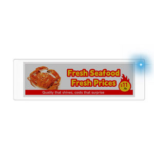 Étiquette de prix intelligente MinewTag 4,3 pouces, fine, 4 couleurs, encre électronique, plastique ABS, supermarché, quatre couleurs, étiquette de prix électronique BLE colorée - Product Image 3