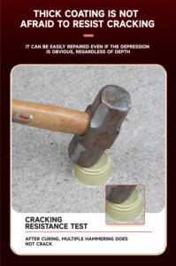 1K Super veloce asciugatura del corpo Auto riempitivo cura Auto facile applicazione a spruzzo corpo riempitivo in poliestere mastice per officine di riparazione autoveicoli - Product Image 5