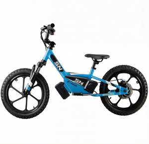 Bicicleta Eléctrica Azul de 36V 250W, Top 5 en Ventas, Bicicleta de Equilibrio para Niños, Mini Bicicleta Eléctrica con Llantas de <span class=keywords><strong>12</strong></span>'', Personalización de Color Disponible - Product Image 1