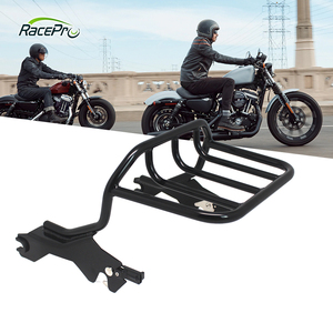 Porte-bagages arrière pour moto Racepro RP7771-1005B, siège deux places pour Harley Softail Fat Bob 114 <span class=keywords><strong>FXFBS</strong></span> 2018-2023 FXFB 2018-2019 - Product Image 1