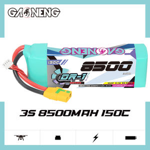 GAONENG GNB DR-1 serisi 8500mAh 3S 11.1V 150C RC RC LiPo pil RC araba tekne elektrikli RC cihazları Off-Load ve On-Load - Product Image 2