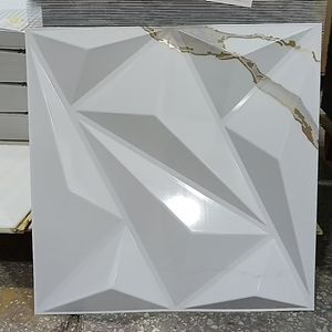 Pannelli decorativi moderni 50*50cm impermeabili 3D pannelli decorativi bianchi facili da pulire per il magazzino <span class=keywords><strong>esterno</strong></span> <span class=keywords><strong>esterno</strong></span> - Product Image 3