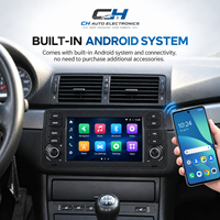 Pour BMW E46 M3 318/320/325/330/335 Navigateur GPS Autoradio 7 pouces Android 2+32G Autoradio Carplay Bluetooth