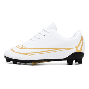 Chaussures de football pour <span class=keywords><strong>enfants</strong></span> et jeunes pas chères, tige synthétique TPU, crampons AG, gazon artificiel, unisexe, chaussures de football FG, printemps, été, automne - Product Image 5