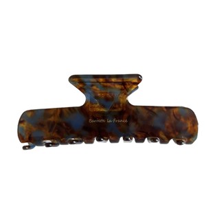 Pince à cheveux rectangulaire en acétate texturé avec paillettes, style élégant, 10 cm, pour <span class=keywords><strong>chignon</strong></span> de <span class=keywords><strong>mariage</strong></span> féminin - Product Image 5