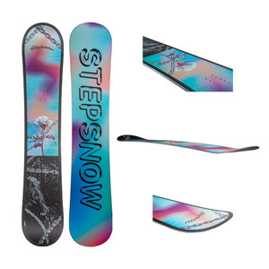 Planches à neige All Mountain personnalisées en usine OEM Sports d'hiver <span class=keywords><strong>Planche</strong></span> à neige Stepsnow en bois personnalisée Snowboard - Product Image 2