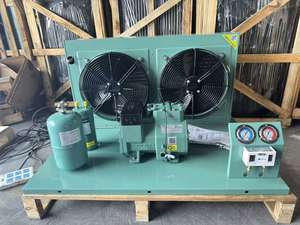 मोटर और r404a रेफ्रिजरेटर के साथ कोल्ड स्टोरेज के लिए 5hp एयर कूल्ड condenser प्रशीतन इकाई - Product Image 4