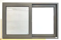 Fenêtre coulissante antivol en alliage d'aluminium à trois rails Bieye, double vitrage, design incurvé pour façade extérieure d'hôtel et résidentielle