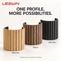 Papier peint 3D, décoration intérieure, panneaux muraux acoustiques, panneaux muraux en bois rainurés, panneaux muraux flexibles en MDF