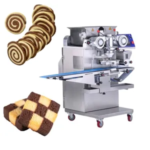 Machine automatique de fabrication de biscuits au chocolat en damier moulinet Panda Biscuits formes de biscuits personnalisables