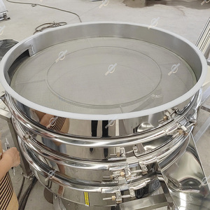 Máquina de Peneiração Rotativa Vibratória Certificada CE em Aço Inoxidável para Separação de Sementes, Grãos, Feijão, Granulados e Pó - Product Image 2