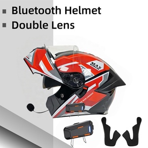 Nuovi Caschi da <span class=keywords><strong>Moto</strong></span> con Bluetooth per <span class=keywords><strong>Uomo</strong></span> <span class=keywords><strong>Casco</strong></span> Modulare <span class=keywords><strong>Integrale</strong></span> in ABS per Adulti Produttore di Motocicli - Product Image 2