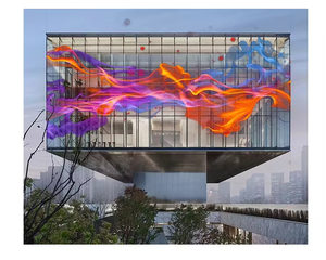 ฟิล์ม LED แบบยืดหยุ่นบางเฉียบโปร่งใส P10 พร้อม SDK สำหรับใช้ในห้างสรรพสินค้า - Product Image 1