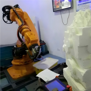 Machine de gravure robotisée à 6 axes <span class=keywords><strong>KUKA</strong></span>, <span class=keywords><strong>robot</strong></span> de gravure CNC pour bois, pierre, marbre et mousse, sculpture 3D - Product Image 6