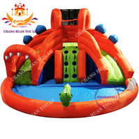 Petit trampoline gonflable pour enfants en tissu Oxford neuf, capacité de 500 kg pour les terrains de jeux, divertissement pour enfants
