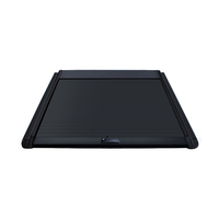 Volet roulant manuel Pro-Series résistant aux intempéries avec bandes spéciales, compatible avec les bacs de ramassage courts de 5,5 pi et 5,7 pi pour Ram 1500, F-150, Tundra