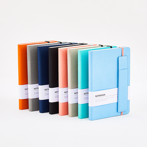 Quaderno A5 con copertina rigida con portapenne quaderni personalizzati con diario di carta interno foderato in pelle PU - Product Image 6