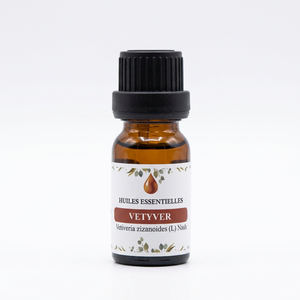 Aceite Esencial de Vetiver Líquido 100% Puro y Natural Destilado al Vapor, Profundamente Relajante, Regenerador de la Piel, Perfume de Aromaterapia, Cosmético - Product Image 1