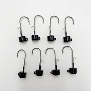 Anzuelo de pesca de tungsteno Panfish Walleye Jighead, aparejo de pesca en agua salada, lubina, seta ligera, anzuelo - Product Image 1