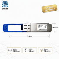 Modul Cisco QSFP-40G-LR4-S 40GBASE-ELR4 QSFP+ Modul Transceiver Optik 1310nm 20km Duplex LC/UPC SMF Modul QSFP+