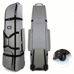 Bolsa de Viaje de Golf Profesional Personalizada, Reforzada, de Poliéster 900D, de Alta Calidad, Impermeable, con Ruedas, para Aerolíneas - Product Image 1