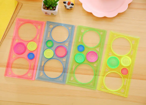 ไม้บรรทัดพลาสติกแบบกำหนดเองสำหรับเด็กนักเรียนขนาดต่างๆ - Product Image 4