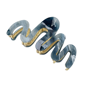 ज़िटेंग नए एसीटेट पैच संयुक्त वावी क्लिप फूलों पैटर्न महिलाओं के बड़े बाल क्लिप बालों की सहायक - Product Image 6