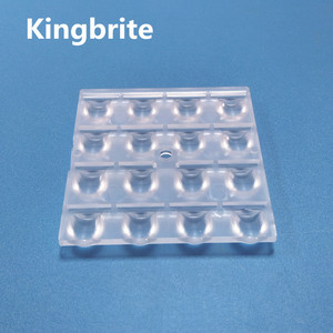 Mới đến 3030 2835 tIR <span class=keywords><strong>LED</strong></span> ống kính loại <span class=keywords><strong>4</strong></span> góc 50x50 mét mô-đun ống kính cho sử dụng ngoài trời 16 trong <span class=keywords><strong>1</strong></span> Ống kính quang học cho ánh sáng đường phố - Product Image 4