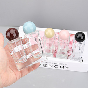 Bouteille en verre de parfum sophistiquée de 10 ml en forme de cristal de 50ml Bouteille de parfum de voiture Bouteille de parfum de 20ml pour emballage de cadeau de mariée - Product Image 1