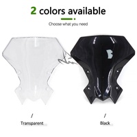 New Black Effacer Coupe-Vent écran Pare-Brise Vent Pour Kawasaki Z900 2020 2021 2022 Moto Accessoires