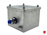 Boîte de jonction en acier inoxydable certifiée EAC, sécurité accrue, AWZG-g SS304 Ex Eb IIC T4 Gb 550V 15A IP66, marque Zhangheng, Chine