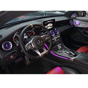 Kit d'éclairage d'ambiance intérieur LED Upgrade Symphomy pour Mercedes-Benz Classe C (W205) Coupé 2015-2021, ensemble de 7 bandes lumineuses - Product Image 3